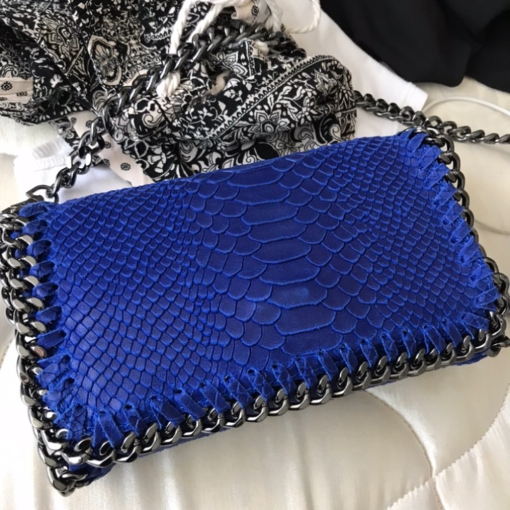 Genuine Leather Clutch from Italy